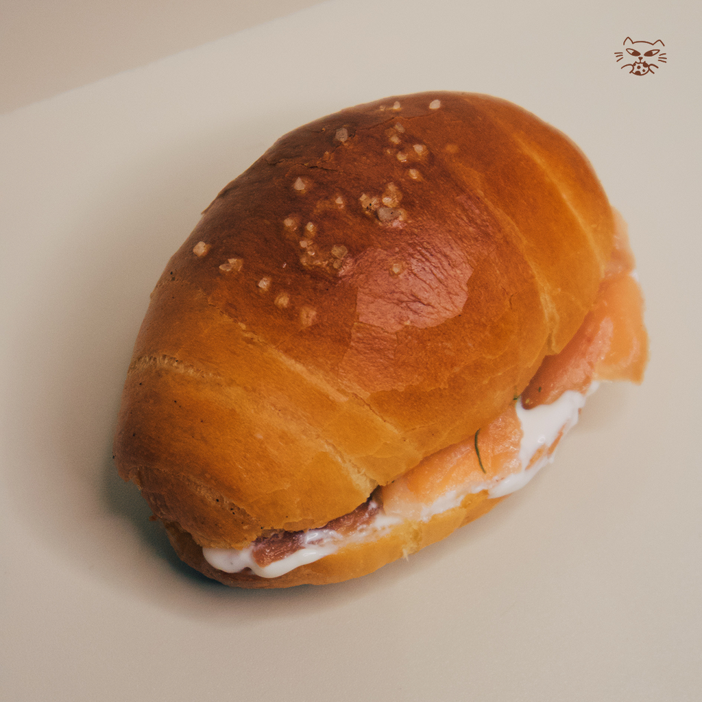 Smoked Salmon with Cream Cheese Saltbread
